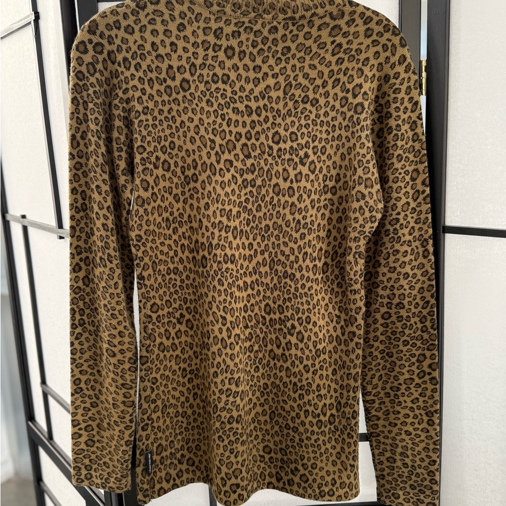 SKI essentials 🎿Obermeyer Brown Leopard Print Sw… - image 3